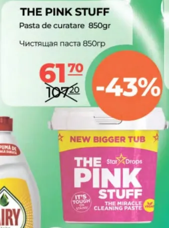The Pink Stuff Pastă de curățare, 850 g