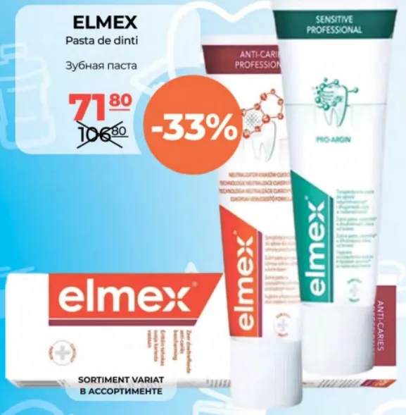 Pastă de dinți ELMEX