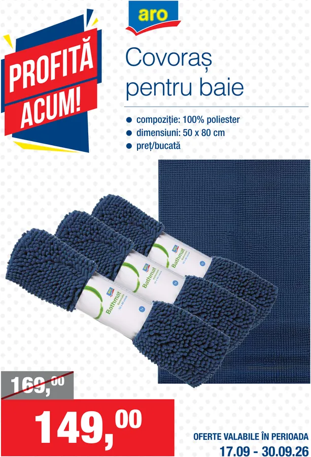 Covoraș pentru baie aro